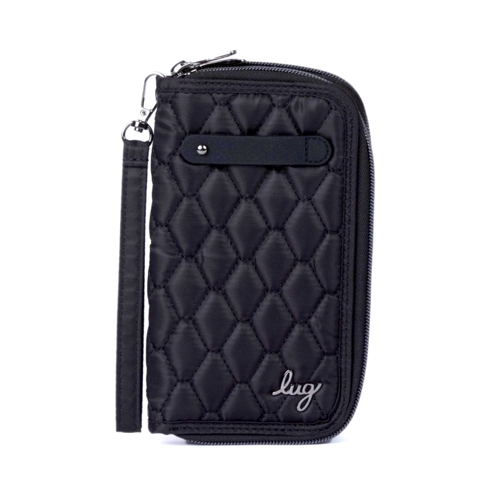 Lug Tram Zip RFID Wallet Midnight
Black NWT